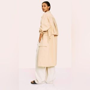 NWT Humanoid Davita Sand Trench Coat